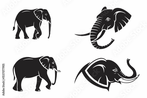 set of elephants
