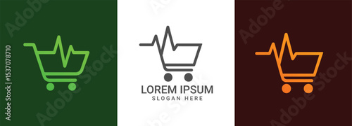 Shopping Cart with Pulse Logo