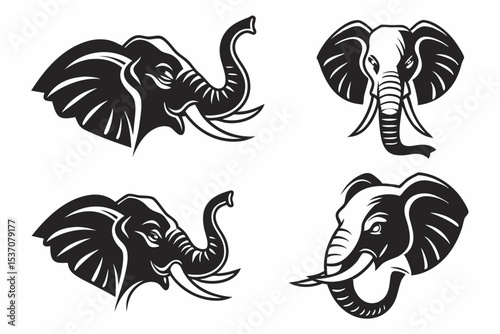 set of elephants