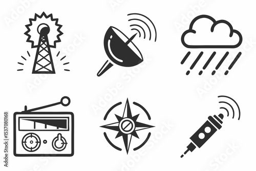 music icons set