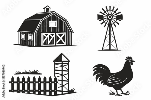 farm animals collection