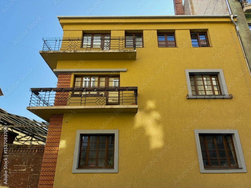 Fotografía Budapest building facade.