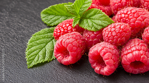 raspberry on a wooden background