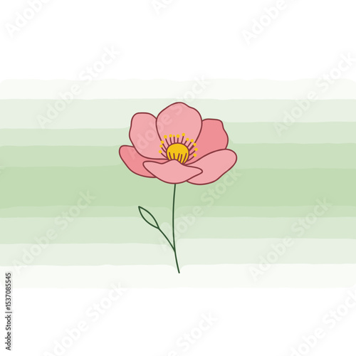 A delicate hibiscus flower, symbolizing beauty and nature, often associated with tropical climates.