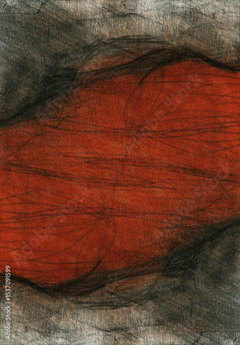 Abstract landscape type, soft graphic materials. For background