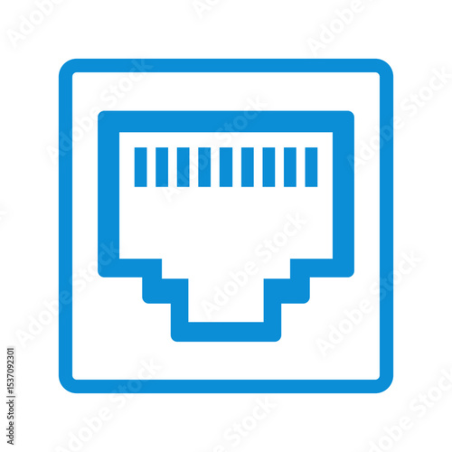 Computer port icon design