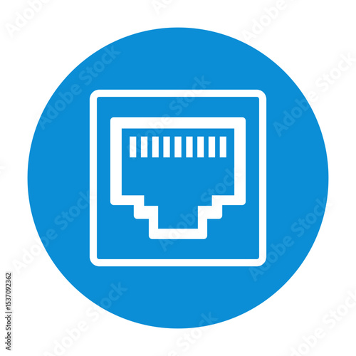 Computer port icon design