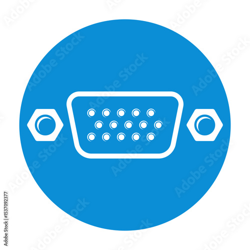 Computer port icon design
