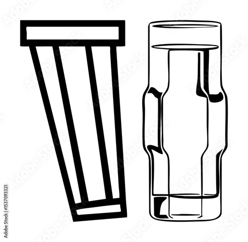 Vector Geometric Vessels with Linear
