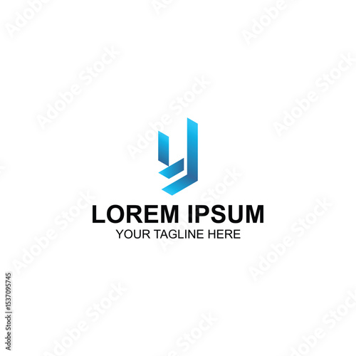 Free Download letter y logo design for company or business with creative illustration - GFXLoad