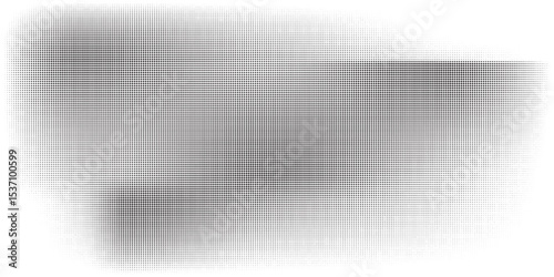 Abstract Halftone Pattern with High-Contrast Dotted Texture Background