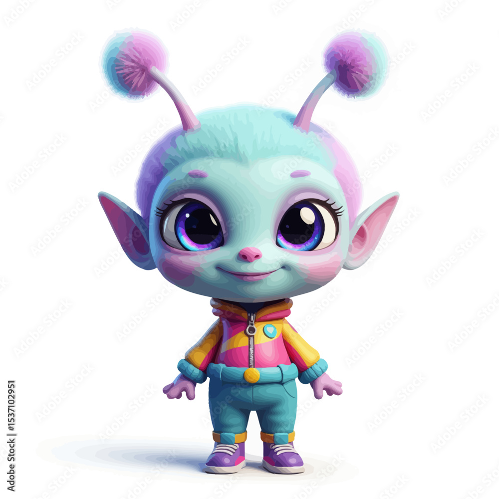 Cute Alien Icon Very cool Design Cute Alien Icon Very cool Design