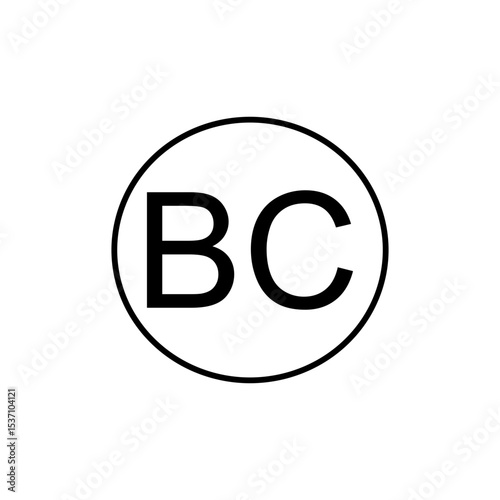 BC MARK VECTOR ICON