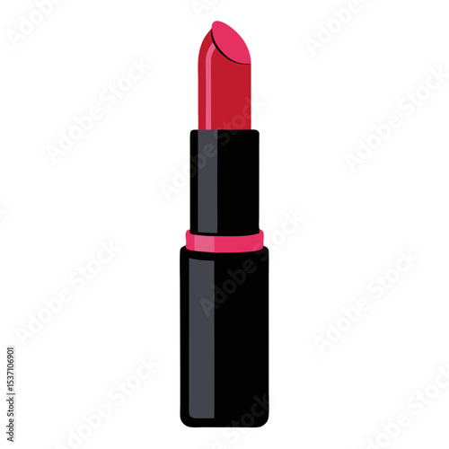 lipstick isolated on white