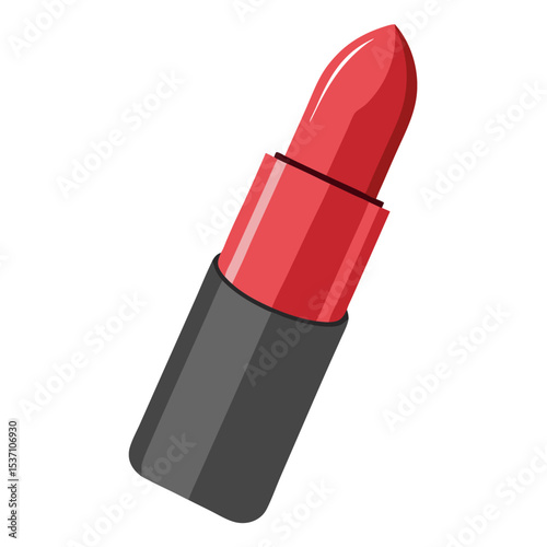 lipstick isolated on white