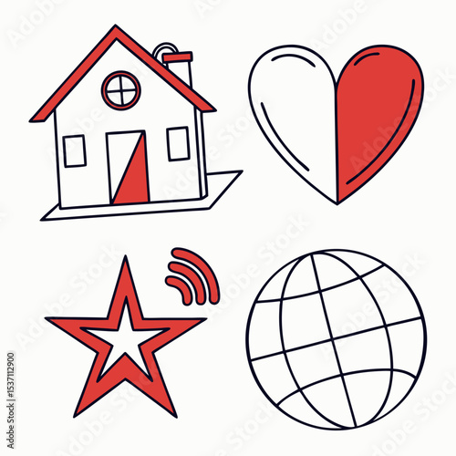 Home sweet home love global connection star