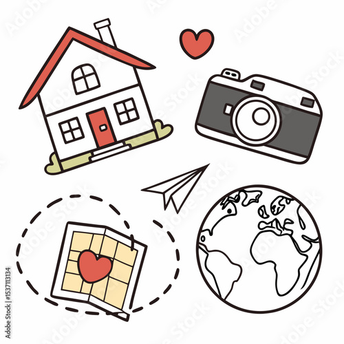 Travel dreams home sweet home adventure awaits