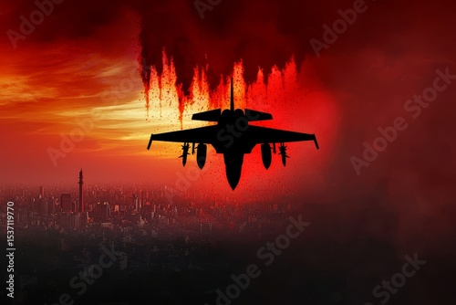 Dark-themed graphic showcasing Operation Sindoor. 