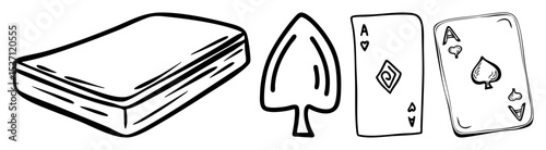 Vector Playing Cards and Spade Vector