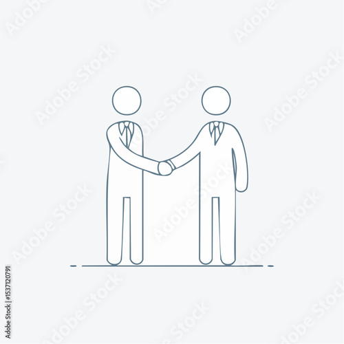 man and woman shaking hands together
