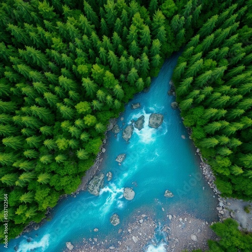 green water splash