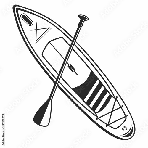 Stand up paddleboard paddle summer water sports