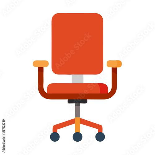 office chair vector illustration