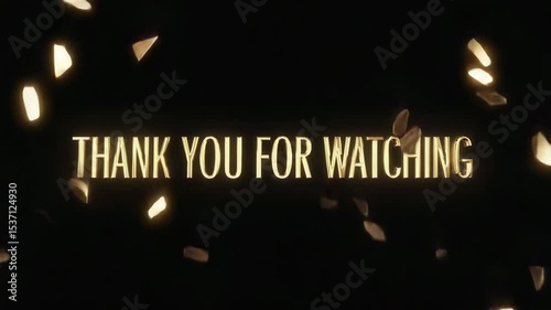 Celebrating a creative journey with a heartfelt message of gratitude and appreciation in a stunning visual display