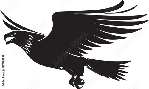 eagle in flight