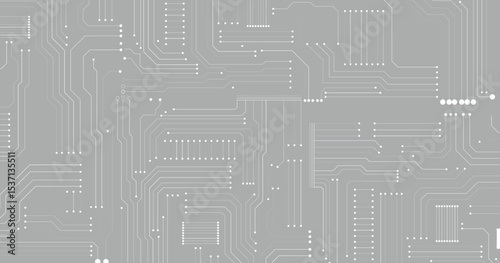 Microchip technology background. Abstract circuit, digital electronics scheme texture. Hardware motherboard, tech data recent vector pattern. 