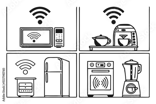 wireless network icon isolated on white background.