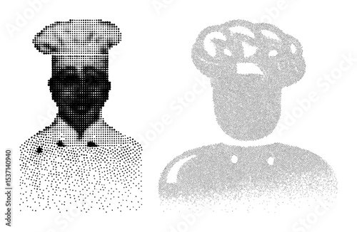 Vector Culinary Professionals with Dot