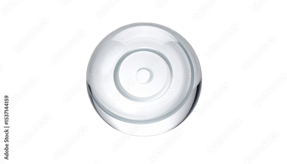Transparent spiral design object Transparent spiral design object