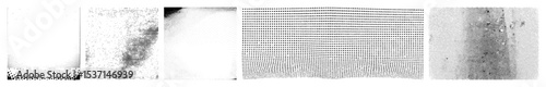 Vector Abstract linear and wave formations in monochrome vector .