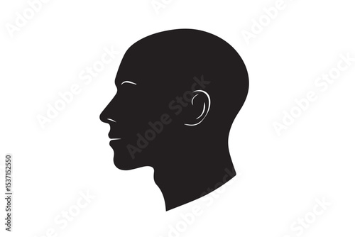 silhouette of a man