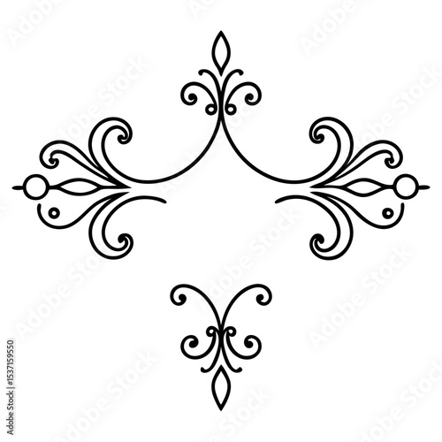 


      Ornamental page decoration vector illustration.
