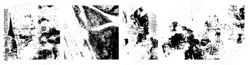 Vector Abstract shapes create a dynamic textured composition.