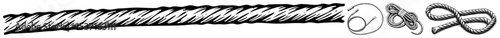 Vector Detailed of a monstrous maw and clawed appendages.