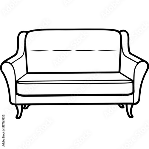 Modern Sofa Vector Design