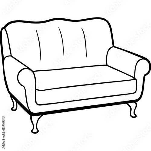 Modern Sofa Vector Design
