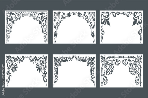 Mandir Arch design vector