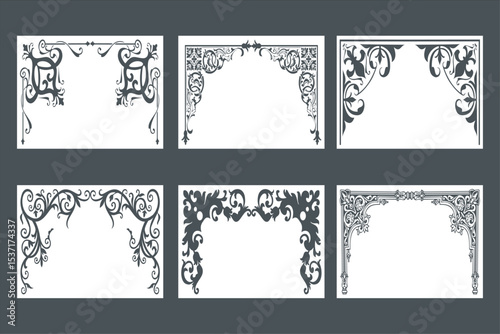 Mandir Arch design vector