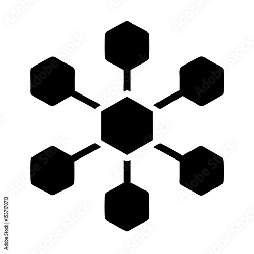 Visual Representation of Peer to Peer Blockchain Node Connections and Structure