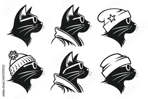 black and white wolf