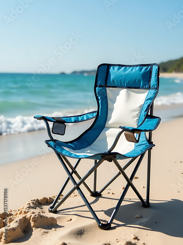 beach chair collapsible design fitting compact carrying