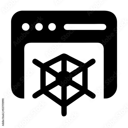 Web Icon for a 3D Object Rendered in a Browser