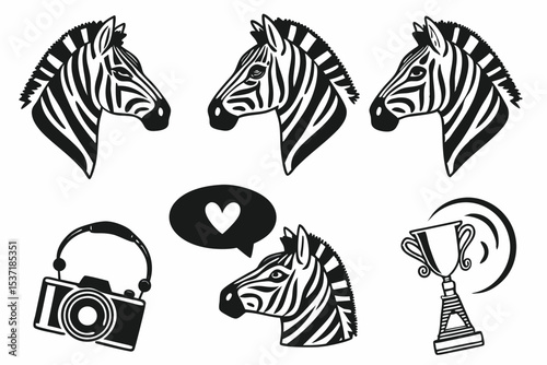 set of zebra