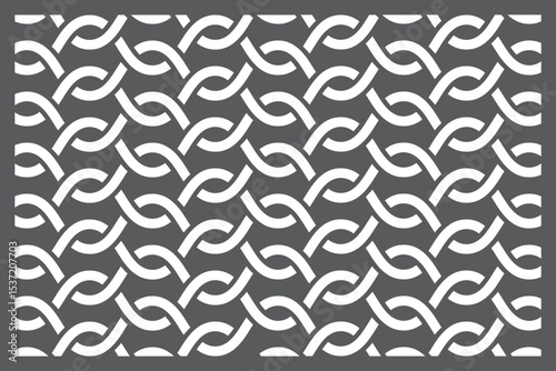 Seamless pattern jali design Vector