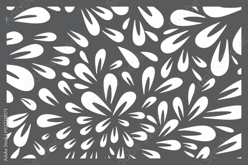 Seamless pattern jali design Vector