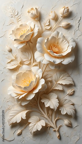 Dried white and pink chrysanthemum flowers on a wooden table creating a beautiful, natural bouquet
